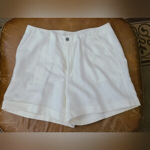 Women's White Liz Clairborne LizWear Shorts